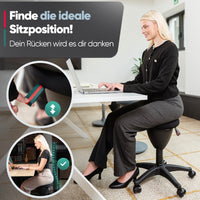 SteinLife Cone Bürohocker Ergonomisch