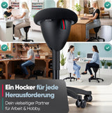 SteinLife Cone Bürohocker Ergonomisch