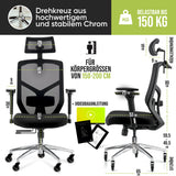 SteinLife x EliteSeats Ergonomischer Bürostuhl