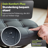 SteinLife Ergonomischer Rollhocker - Kratzerfreie Rollen