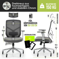 SteinLife x EliteSeats Ergonomischer Bürostuhl