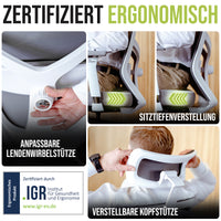 SteinLife x EliteSeats Ergonomischer Bürostuhl