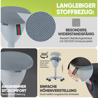 SteinLife Ergonomischer Bürohocker - Testsieger