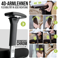 SteinLife x EliteSeats Ergonomischer Bürostuhl